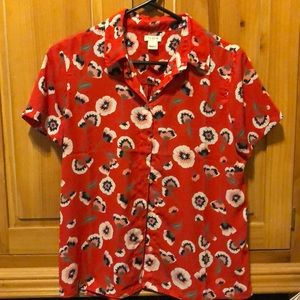 J.Crew women’s size small button up blouse